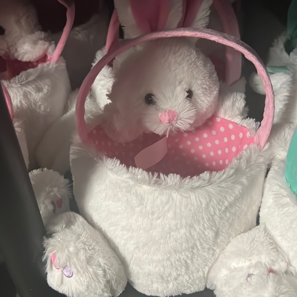 Bunny Easter baskets